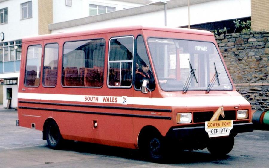 Bedford CF Reebur 17 (DP17F) (UK) '1980